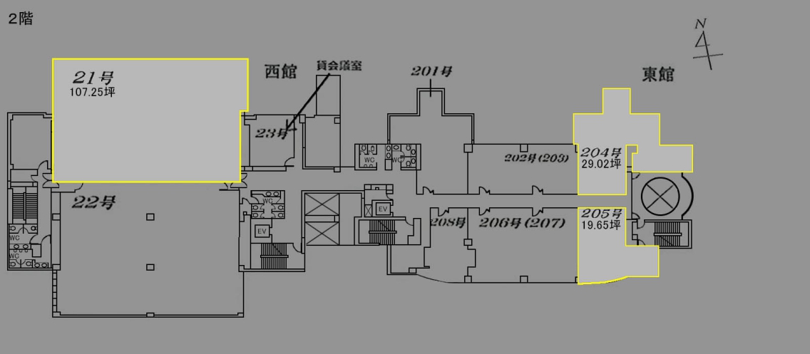 2階の見取り図