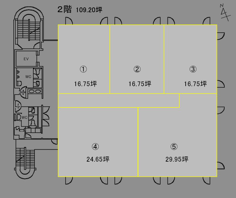 2階の見取り図