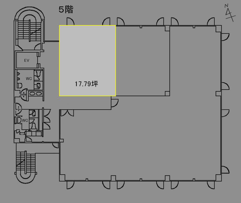 5階の見取り図