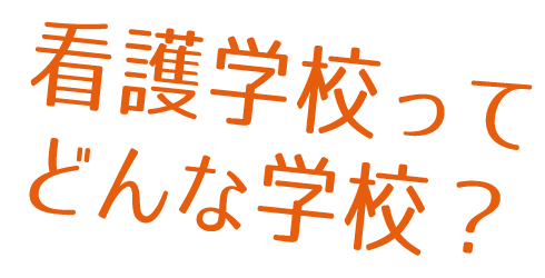 看護学校ってどんな学校?