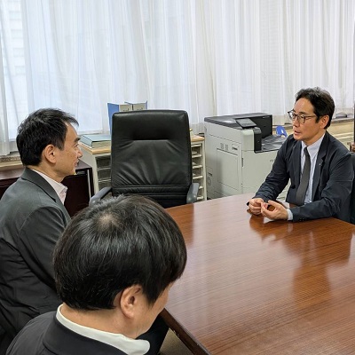 面会 坂 勝浩 農林水産省消費・安全局長の画像01