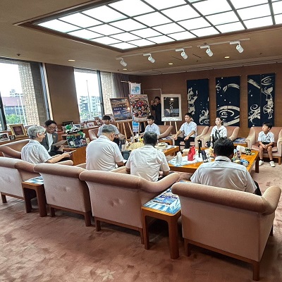 面会 徳島県剣道道場連盟 徳島県選手団(第59回全国道場少年剣道大会(団体戦)及び全国道場少年剣道選手権大会(個人戦)出場) 他の画像02