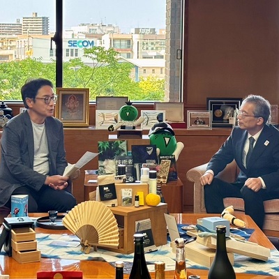 面会 吉田 健一郎 経済産業省四国経済産業局長 他の画像01