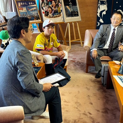 面会 徳島東リトルシニア 中野太丞 選手(2025カル・リプケンワールドシリーズ出場報告) 他の画像02