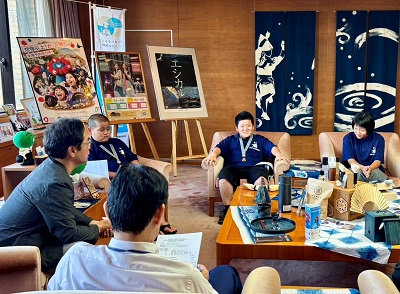 面会 名西Jr.相撲倶楽部 他(第40回わんぱく相撲全国大会および第6回わんぱく相撲女子全国大会八戸大会出場)の画像01