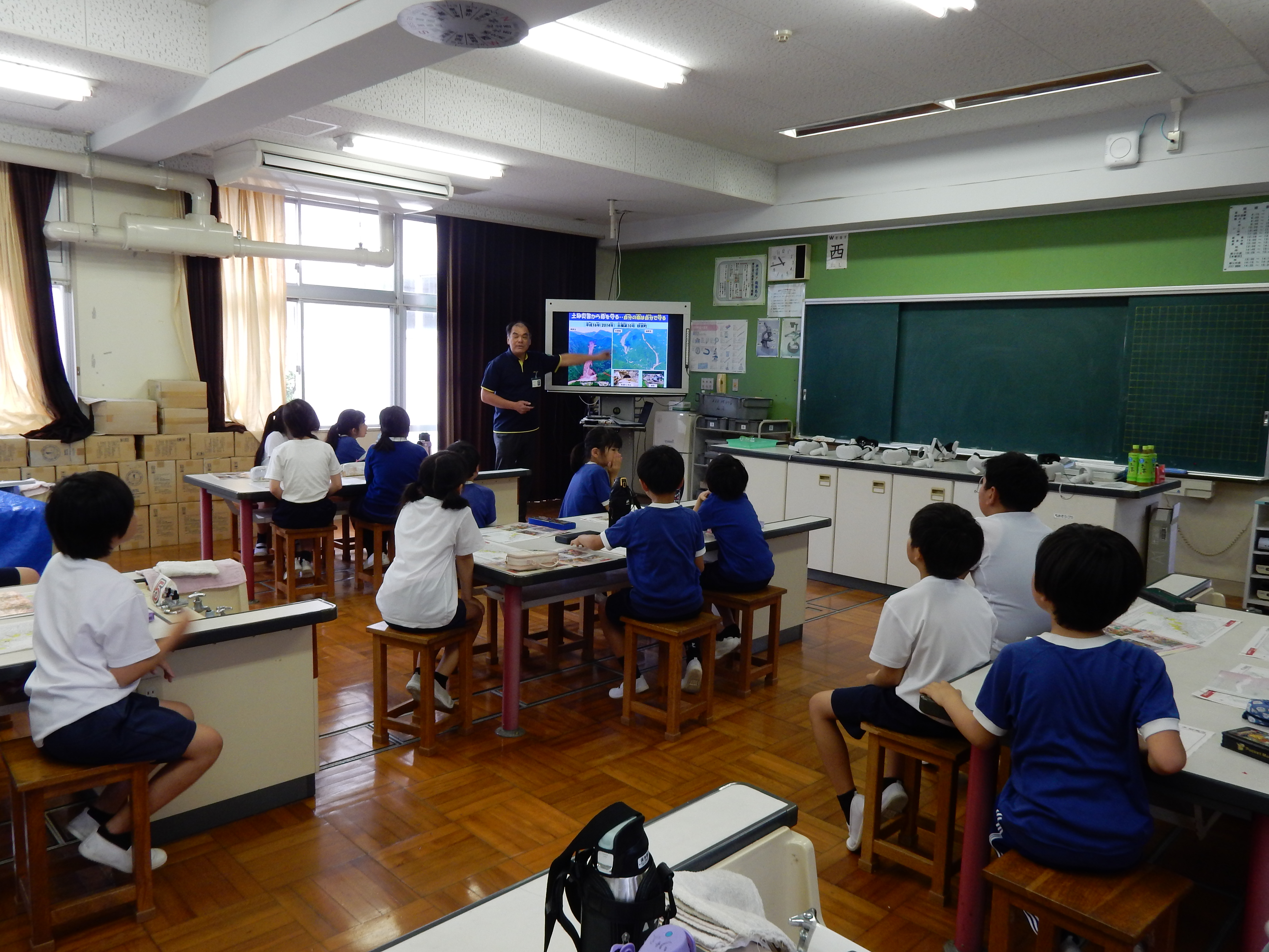 3・4年生の授業風景