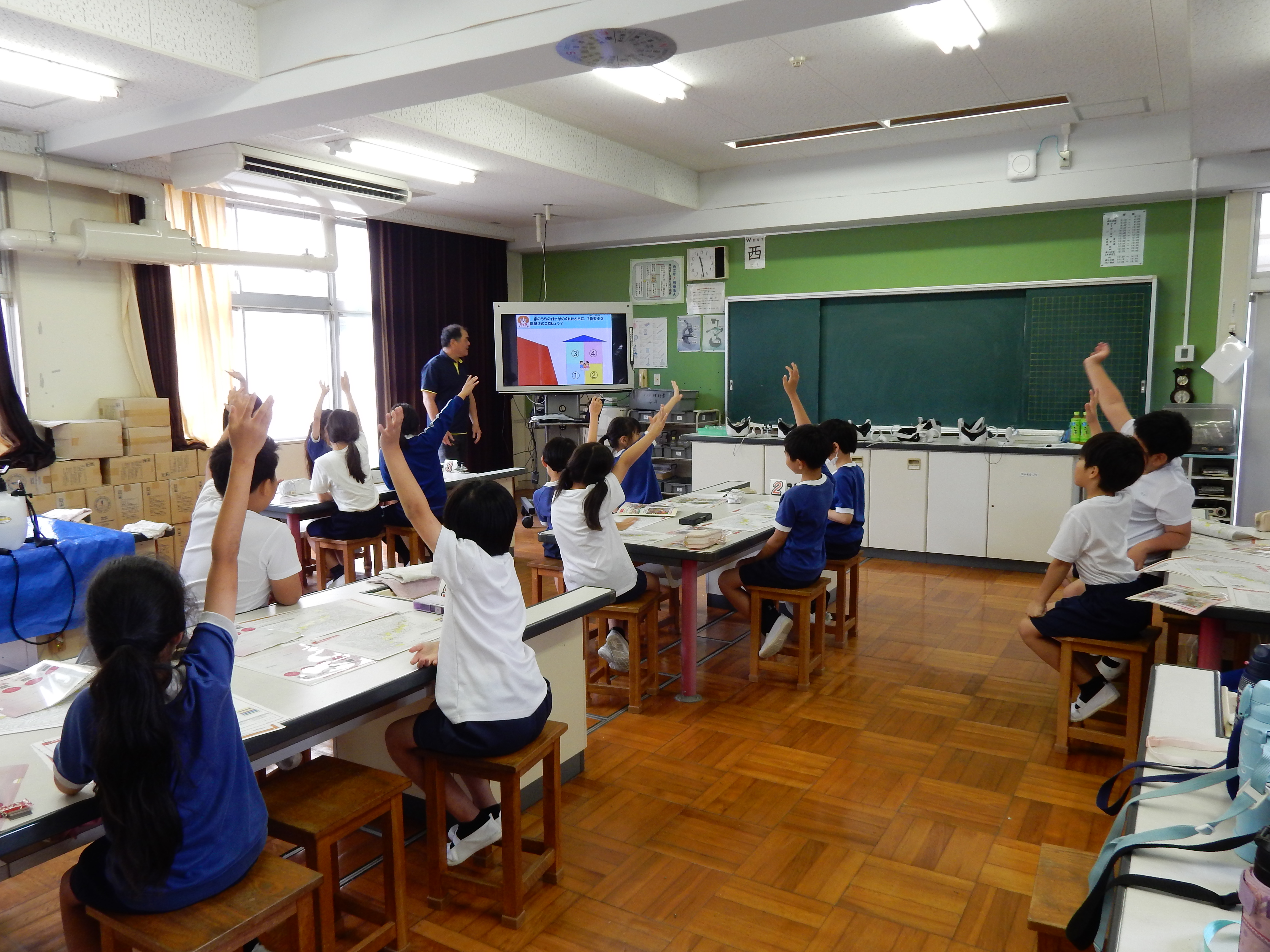 3・4年生の授業風景