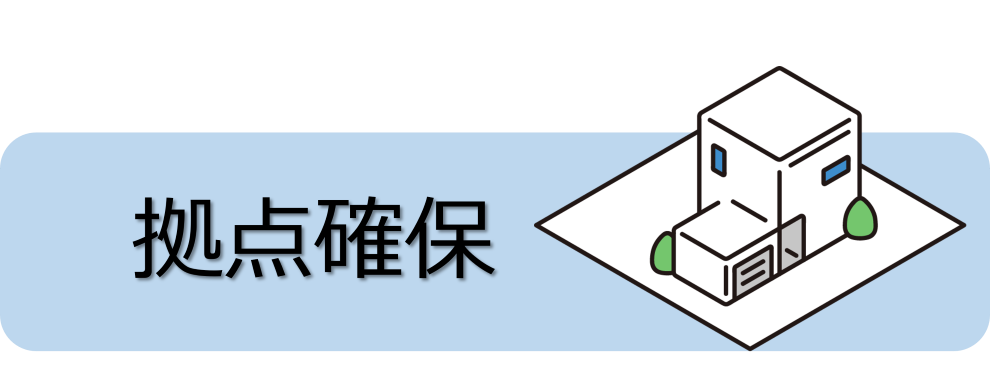 拠点確保