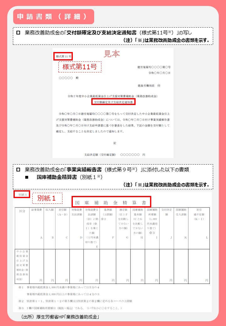 【申請書類2】賃上げ応援サポート事業補助金