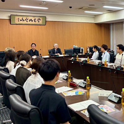 徳島大学医学部「地域枠」1年生との意見交換会の画像02