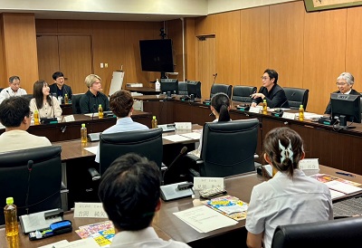 徳島大学医学部「地域枠」1年生との意見交換会の画像03