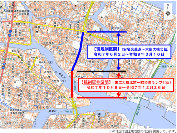 通行規制地図