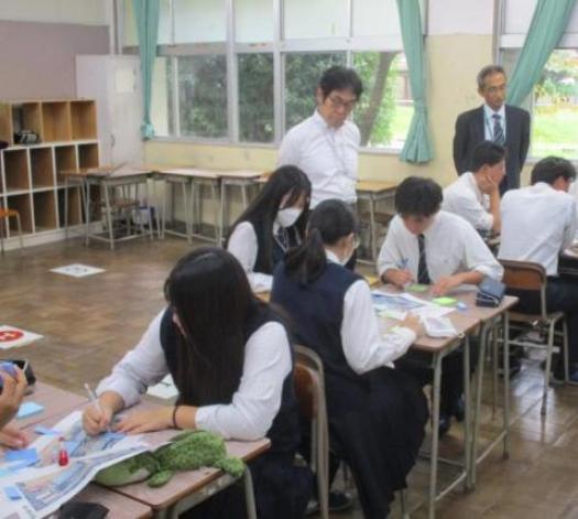 教育長視察