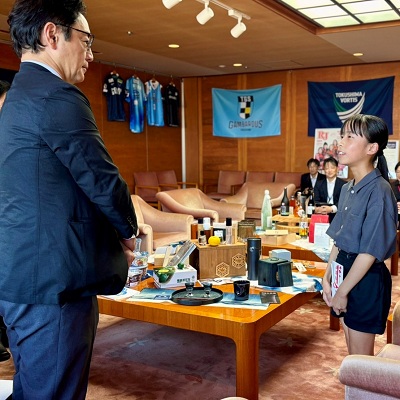 面会 徳島市千松小学校合唱部(第78回全日本合唱コンクール全国大会出場報告)の画像03