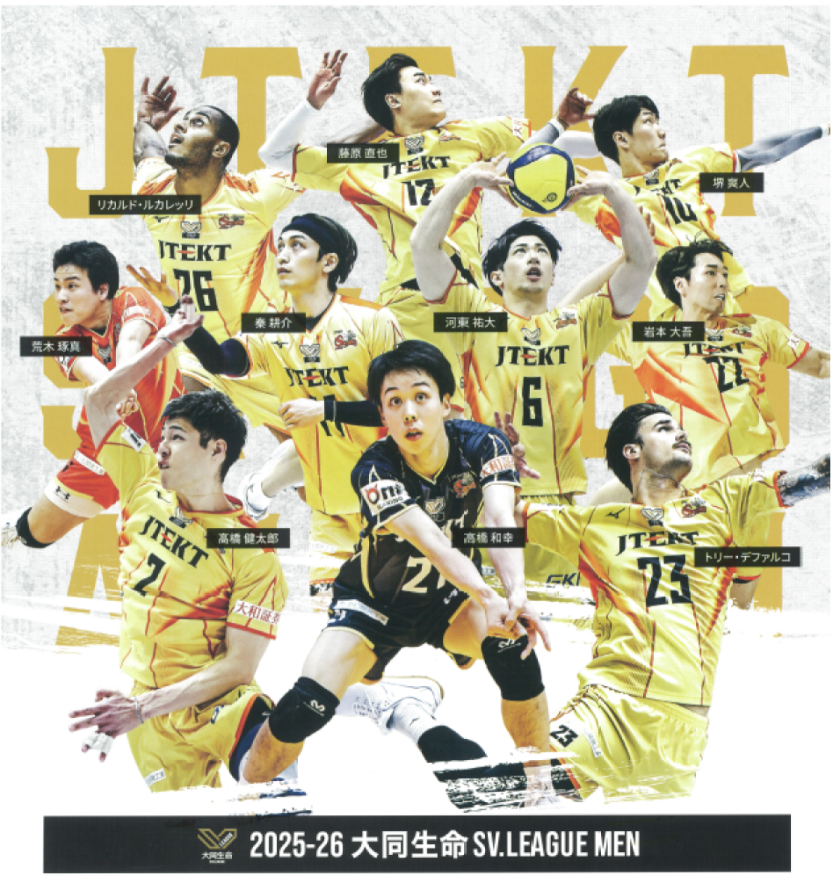 ジェイテクトSTINGS愛知（徳島HGチラシ）