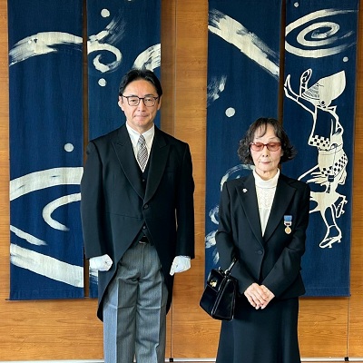 「令和7年秋の叙勲」等伝達式の画像02