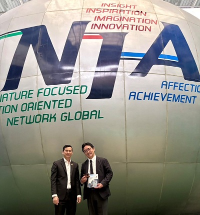 面会 スダーシニー・スミトラ タイ投資委員会(BOI)副長官、ドゥシット・アナンタラック タイ工業省産業振興局(DIPROM)副局長、パーリワット・ウォンサムラン タイ国家イノベーション庁(NIA)副長官 他の画像03