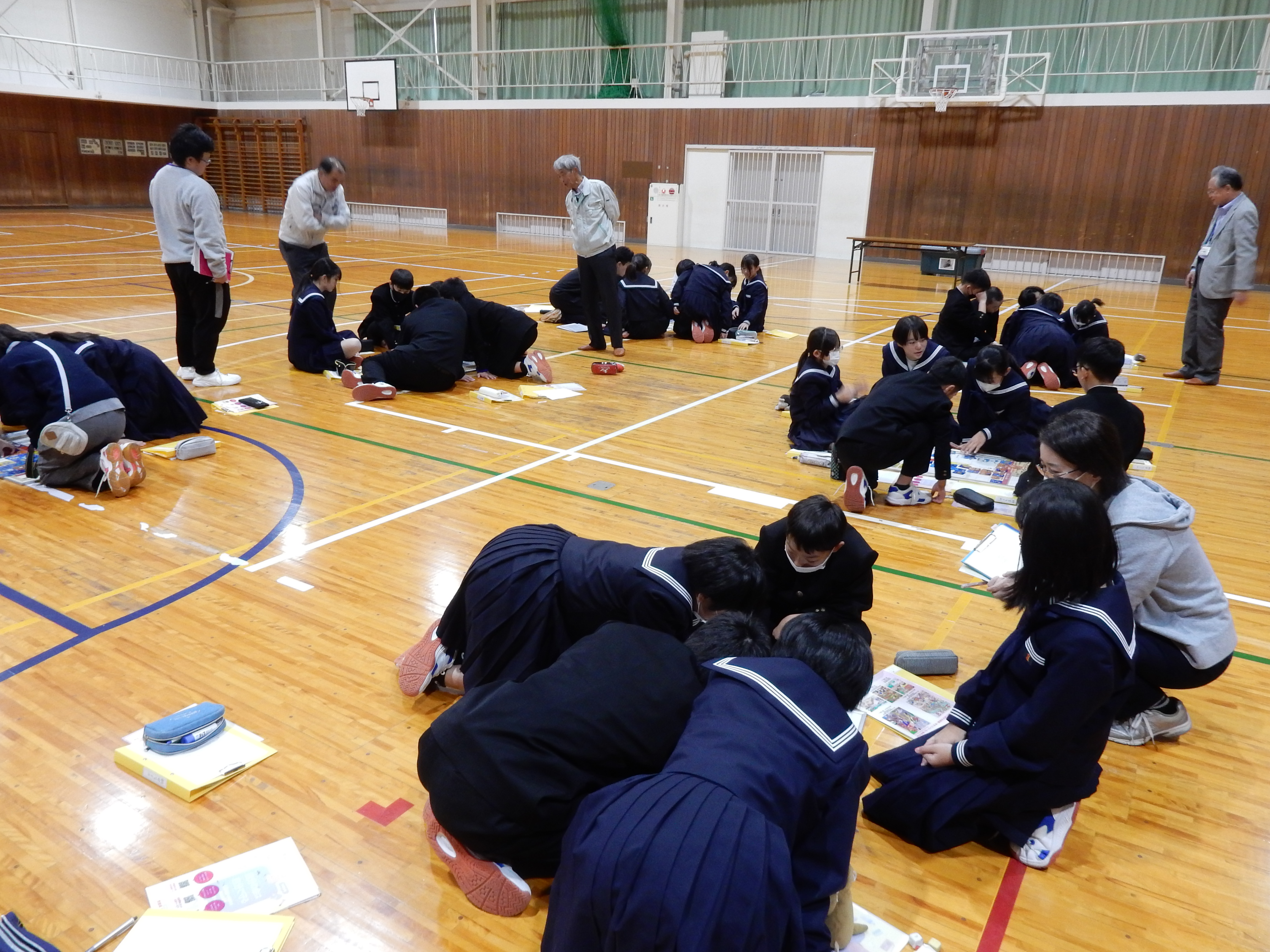 グループでファミリータイムライン（家族避難計画）を、作成