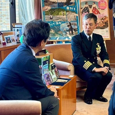 面会 馬場智也 自衛隊徳島地方協力本部長の画像02