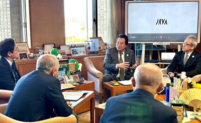 (一社)日本RV協会との災害時におけるキャンピングカーの提供に関する協定締結式の画像02