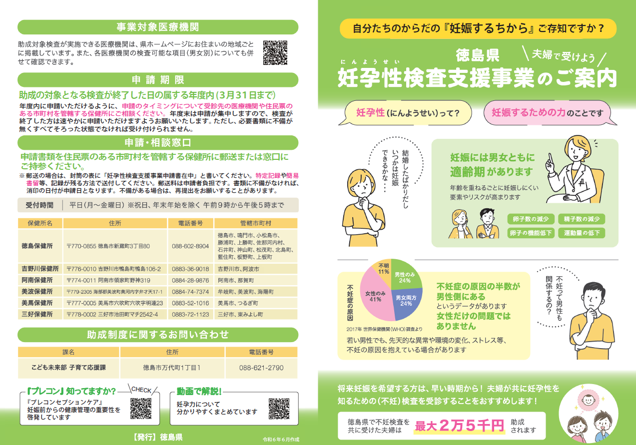 妊孕性リーフレット