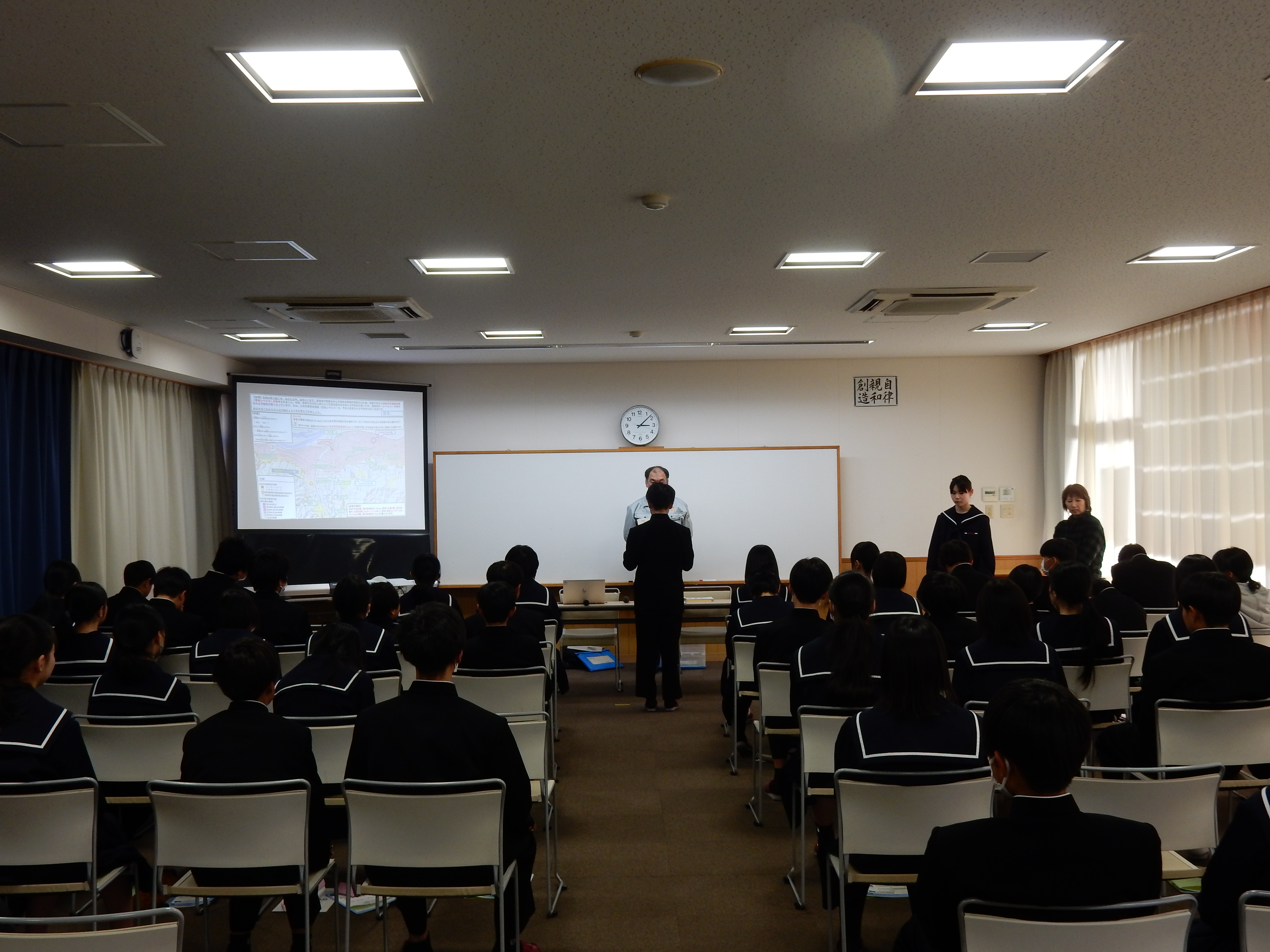 生徒代表閉会挨拶