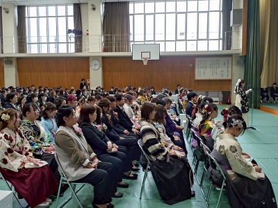 徳島県立総合看護学校卒業式の画像02