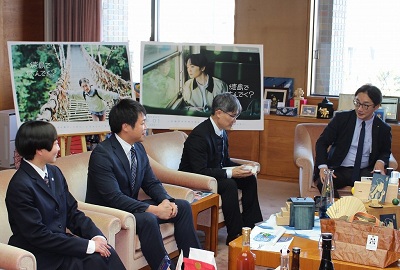 面会 城北高等学校 男子剣道部、富岡東高等学校 女子剣道部(第35回全国高等学校剣道選抜大会出場報告)の画像03
