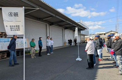 「とくしまマラソン2026コース」名田橋～鮎喰川堤防周辺にかけての清掃活動の画像02