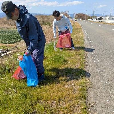 「とくしまマラソン2026コース」名田橋～鮎喰川堤防周辺にかけての清掃活動の画像03