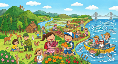 徳島県のおいしいを育てる
【農林水産部】