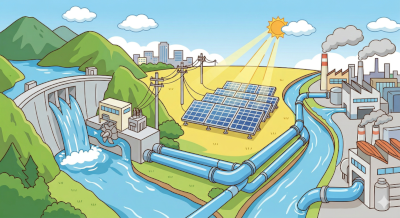 県企業局の仕事
【企業局】