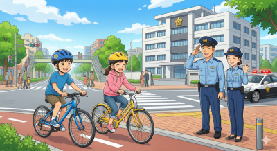 県民の安全を守る
【県警本部】