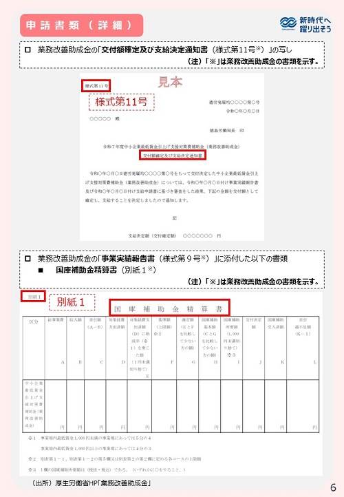 【申請書類2】賃上げ応援サポート事業補助金