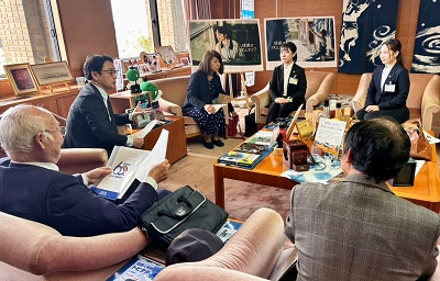 面会 JICA海外協力隊派遣隊員 福本麻愉氏、曾木郁実氏 他の画像04