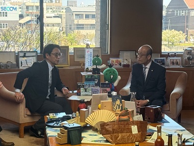 面会 坂口 茂 輪島市長の画像01