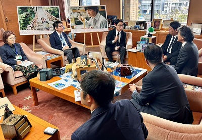 面会 原 良道 三井物産(株)四国支社長 他の画像01