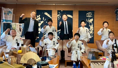 面会 藍住真導スポーツ少年団（第46回全国少年柔道大会出場報告）の画像01