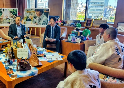 面会 藍住真導スポーツ少年団（第46回全国少年柔道大会出場報告）の画像02