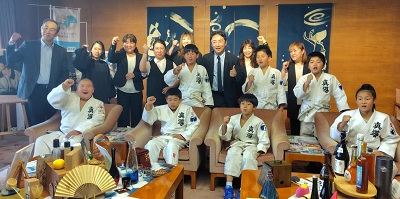 面会 藍住真導スポーツ少年団（第46回全国少年柔道大会出場報告）の画像03