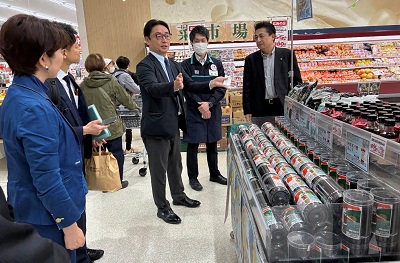 視察 スーパーアークス北24条店の画像02