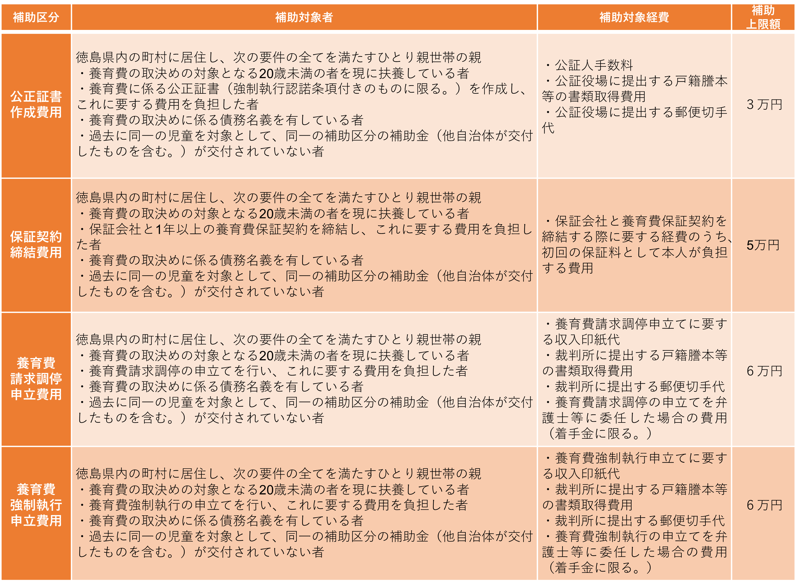 補助内容