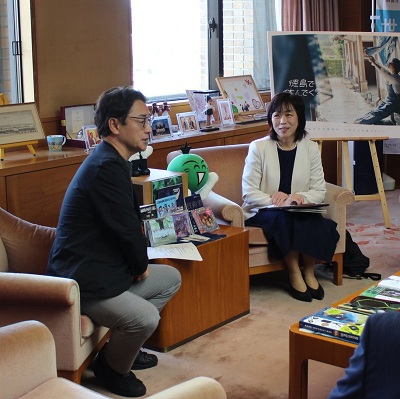 面会 鳴川幸恵 徳島県高等学校野球連盟会長の画像03