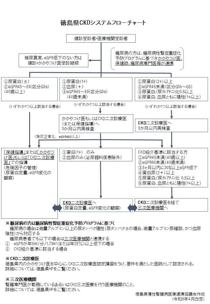 徳島県CKDシステムフローチャート