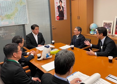 四国新幹線整備促進期成会「骨太の方針 2026」策定に合わせた要望活動の画像03