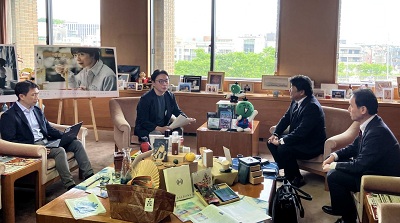 面会 秋葉 努 静岡エアコミュータ(株)取締役副社長 他の画像01