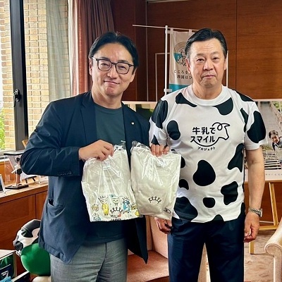 面会 川田久志 Jミルク徳島会長 他の画像02