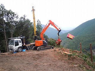高性能林業機械