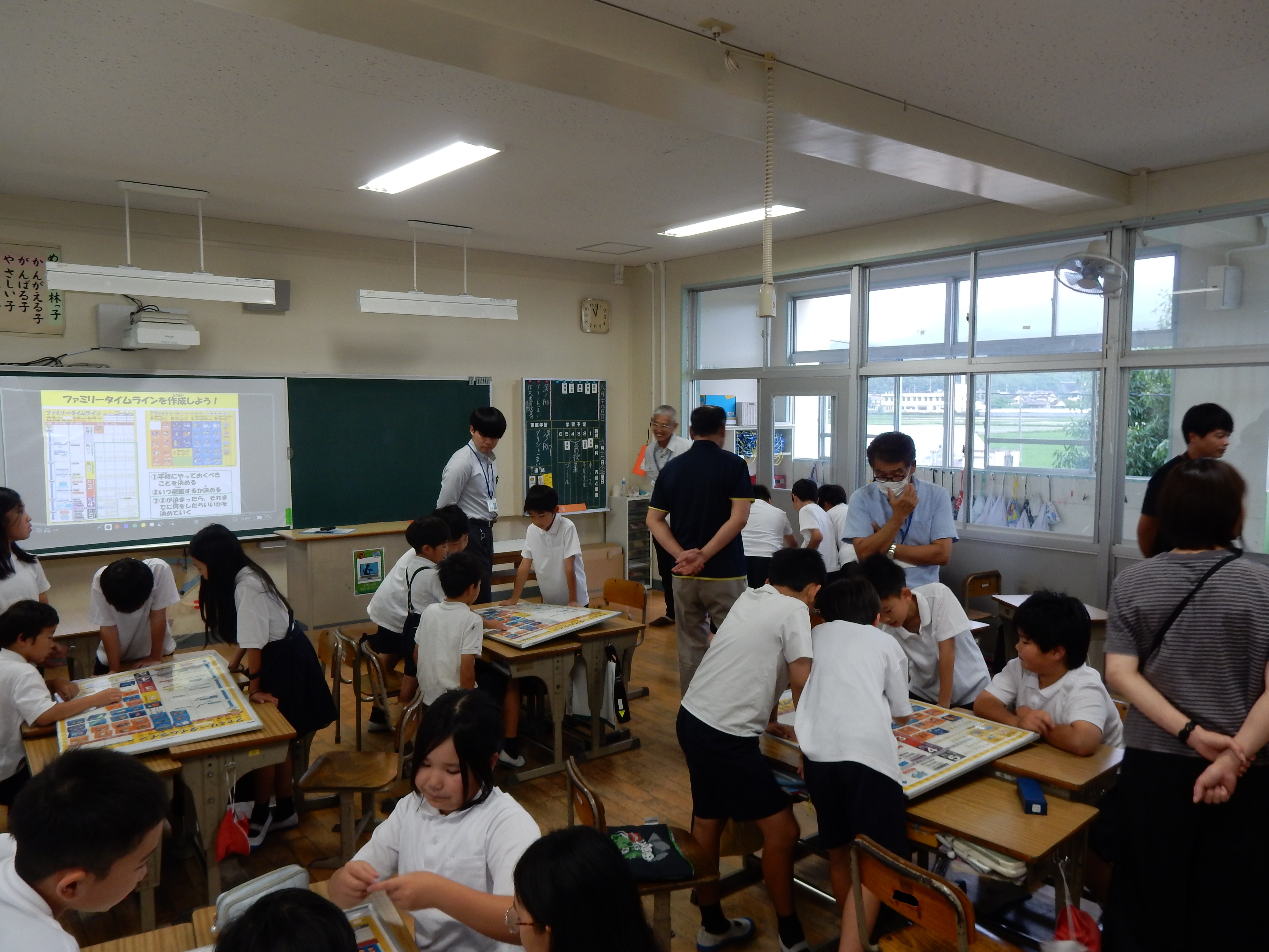 ファミリータイムライン演習