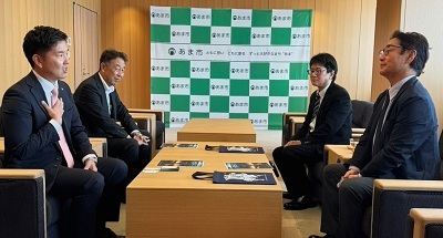 面会 八島堅志 あま市長の画像02